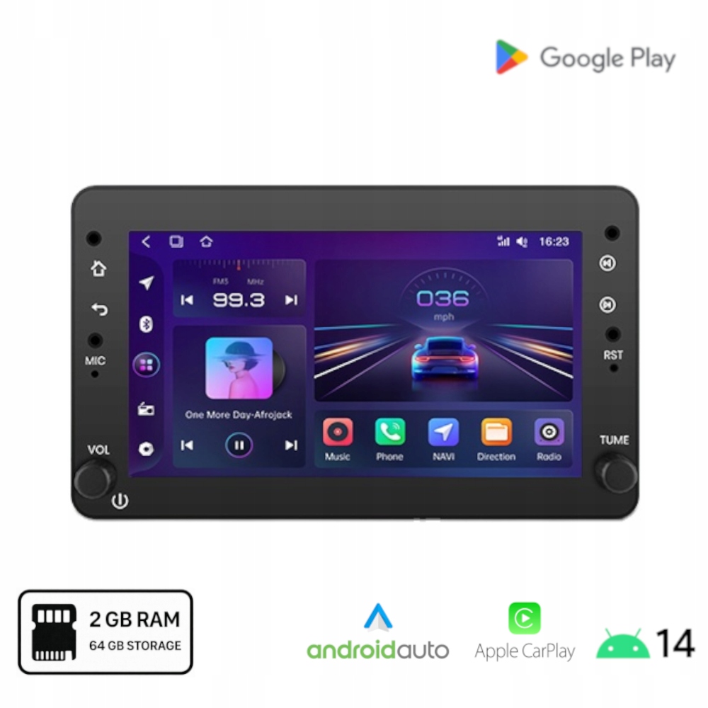 Radio Android do Alfa Romeo 159 Brera Spider Carplay Android Auto 2+64 Gb