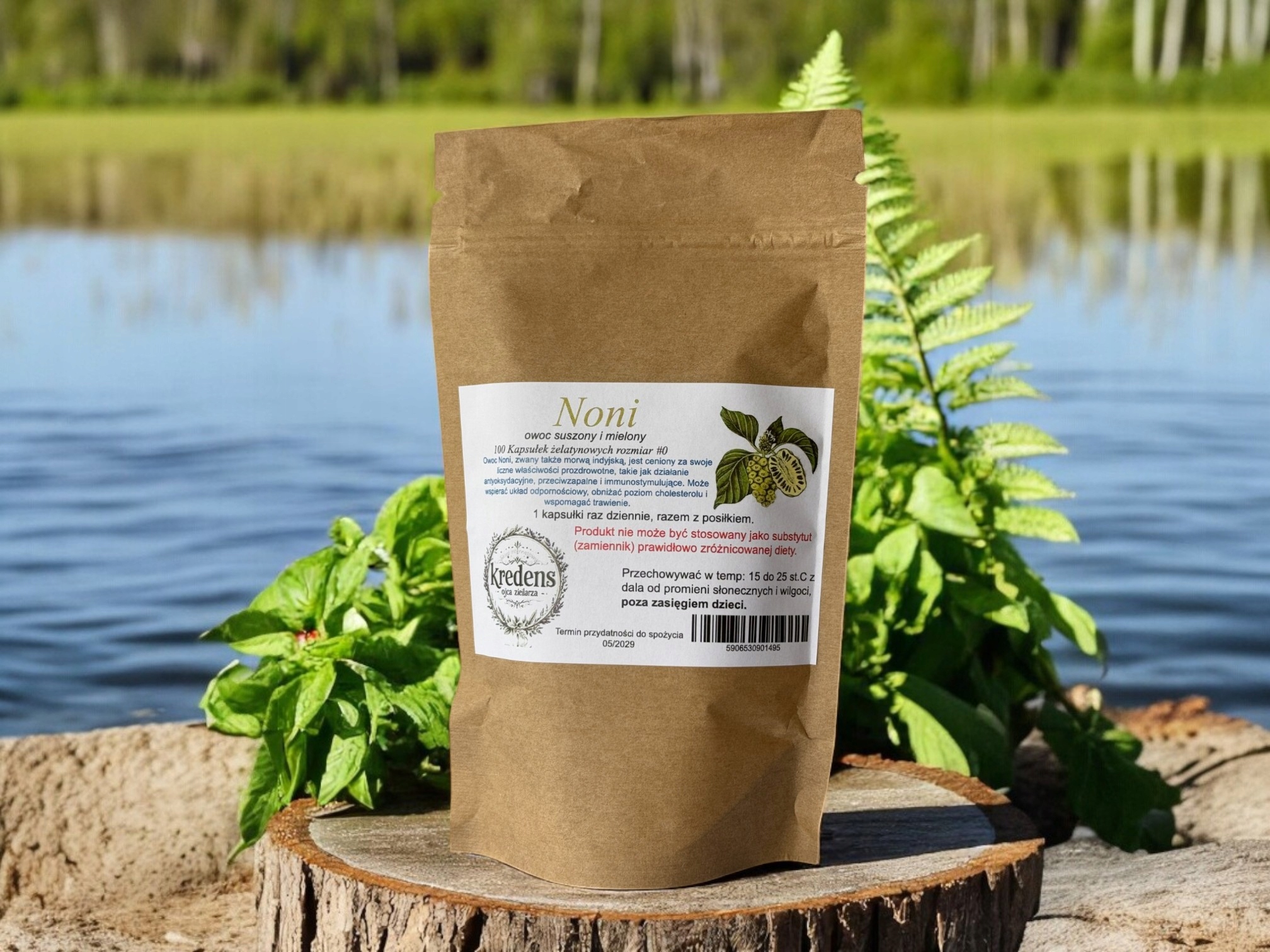 Noni 100 kapsułek żelatynowych Przeciwzapalne, Odporność