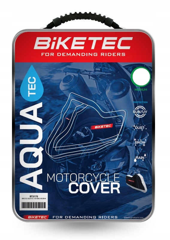 

Biketec Pokrowiec Wodoodporny Aquatec Motocykl S