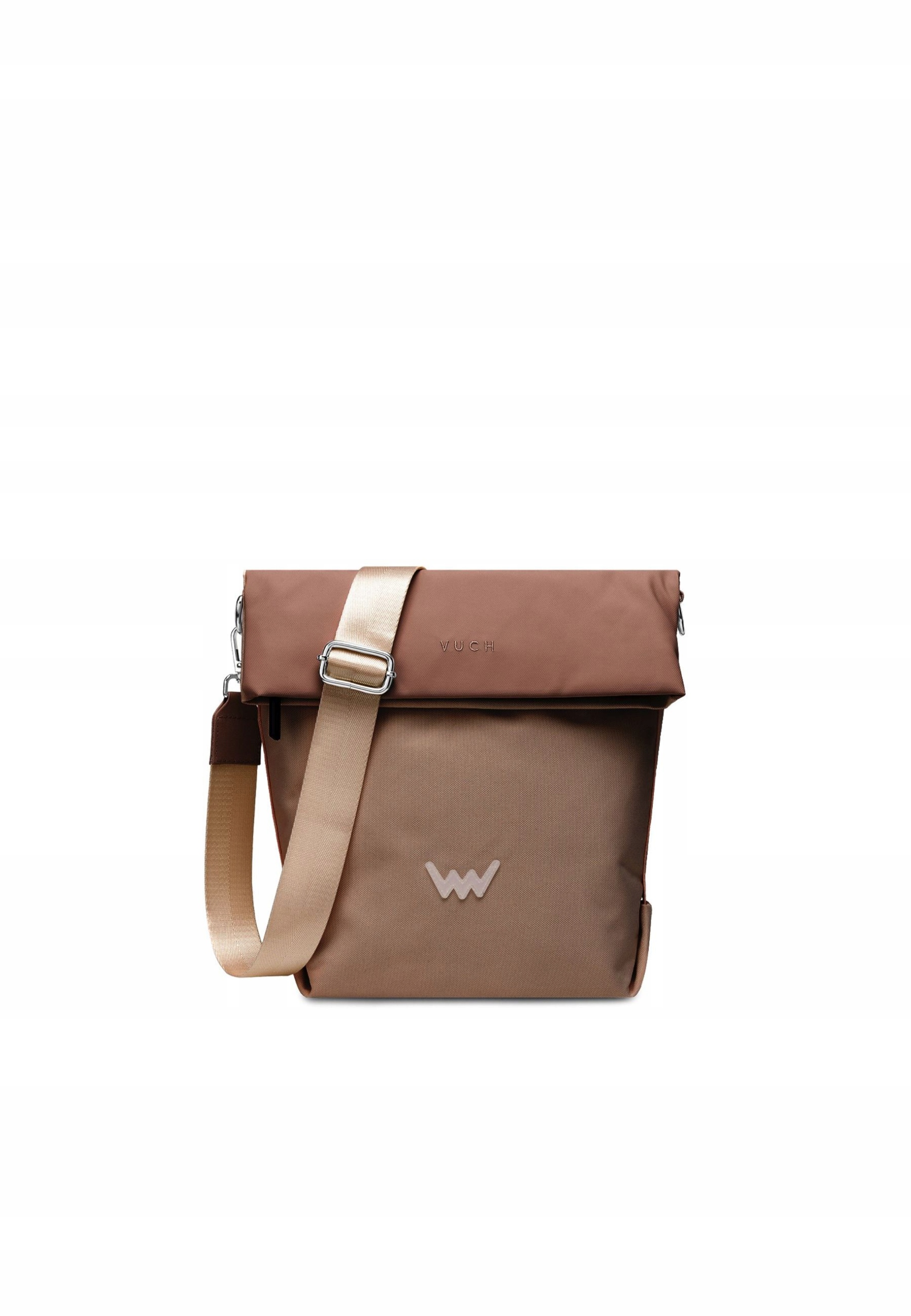 Dámská crossbody kabelka Vuch Mirelle hnědá ekologická 28 cm