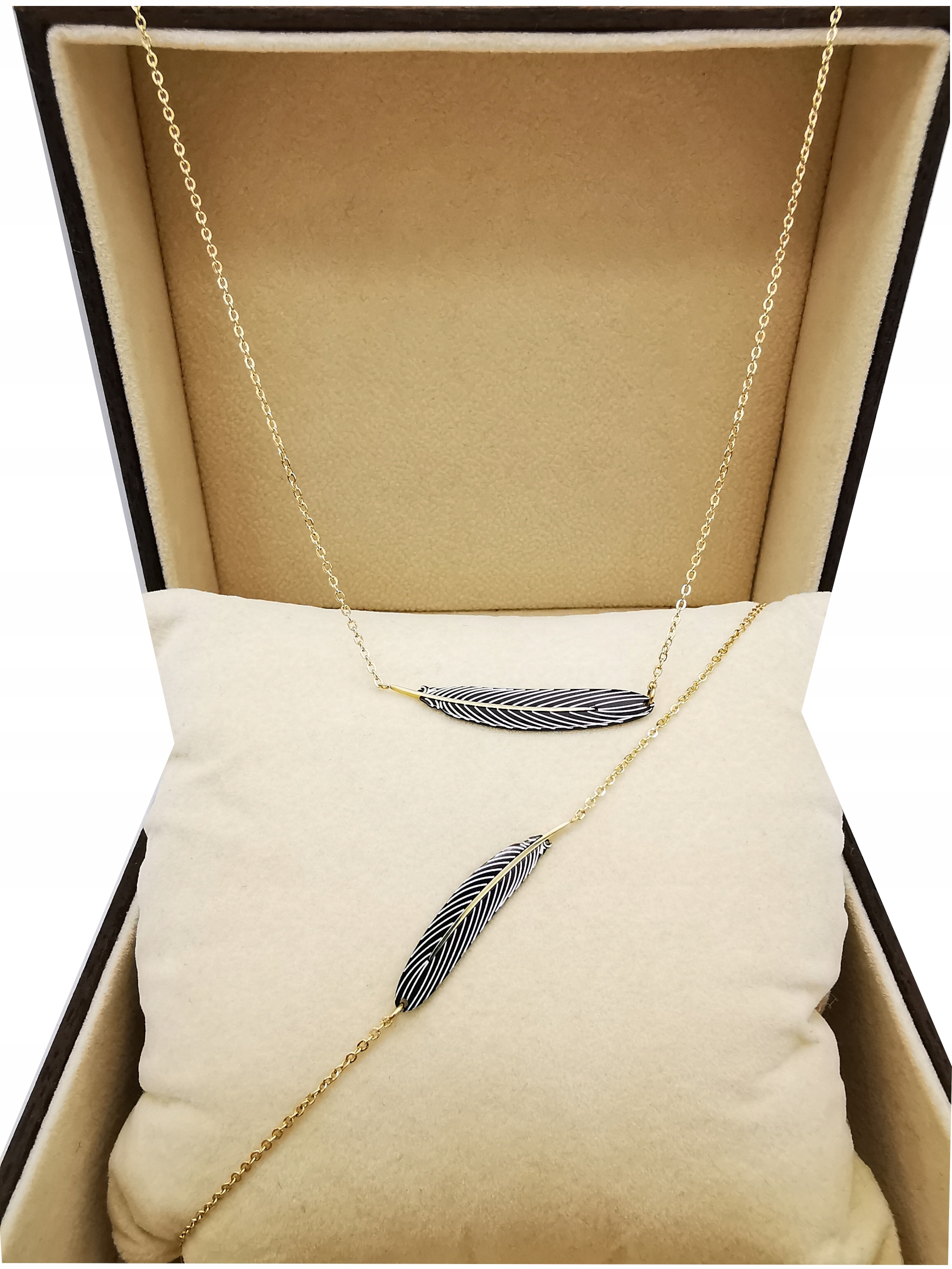 

Złoty Komplet Naszyjnik Bransoletka Celebrytka