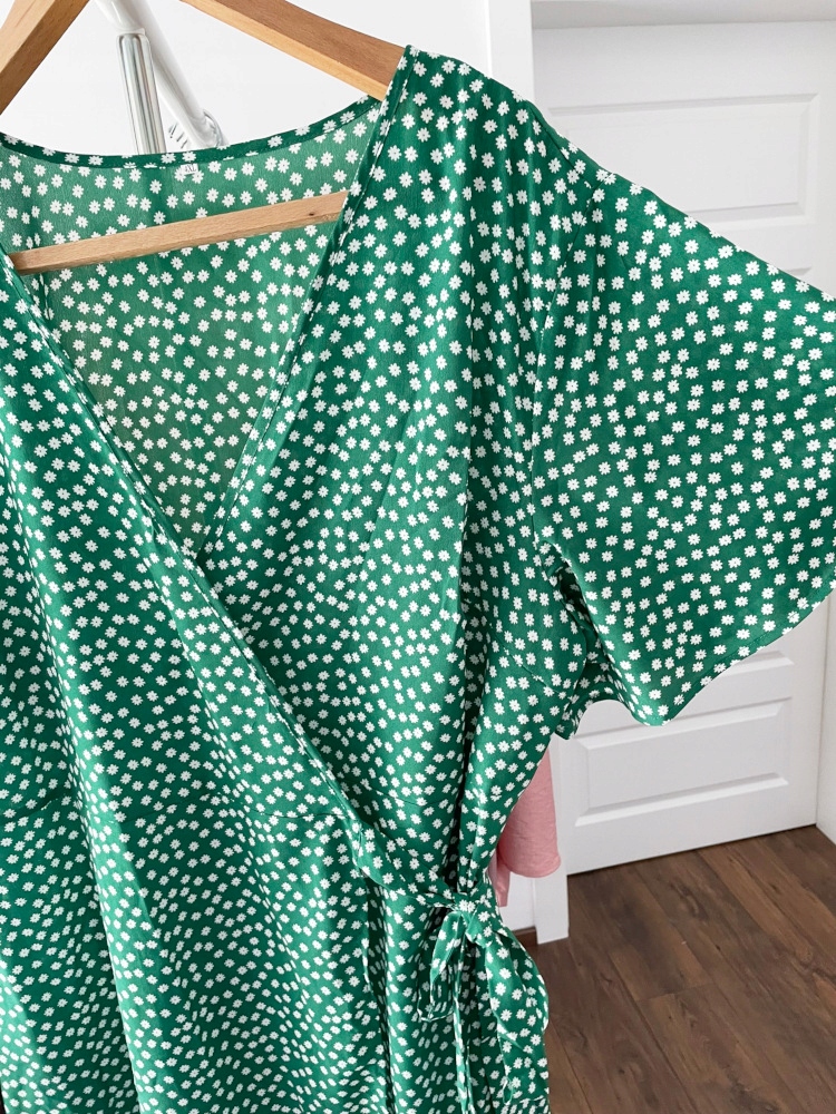 Krásná obálková šaty maxi Plus Size vel 46/48