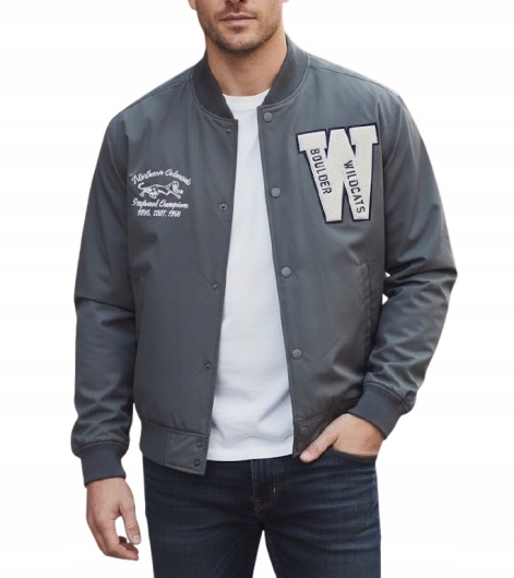 Bunda Abercrombie Hollister baseballová XL