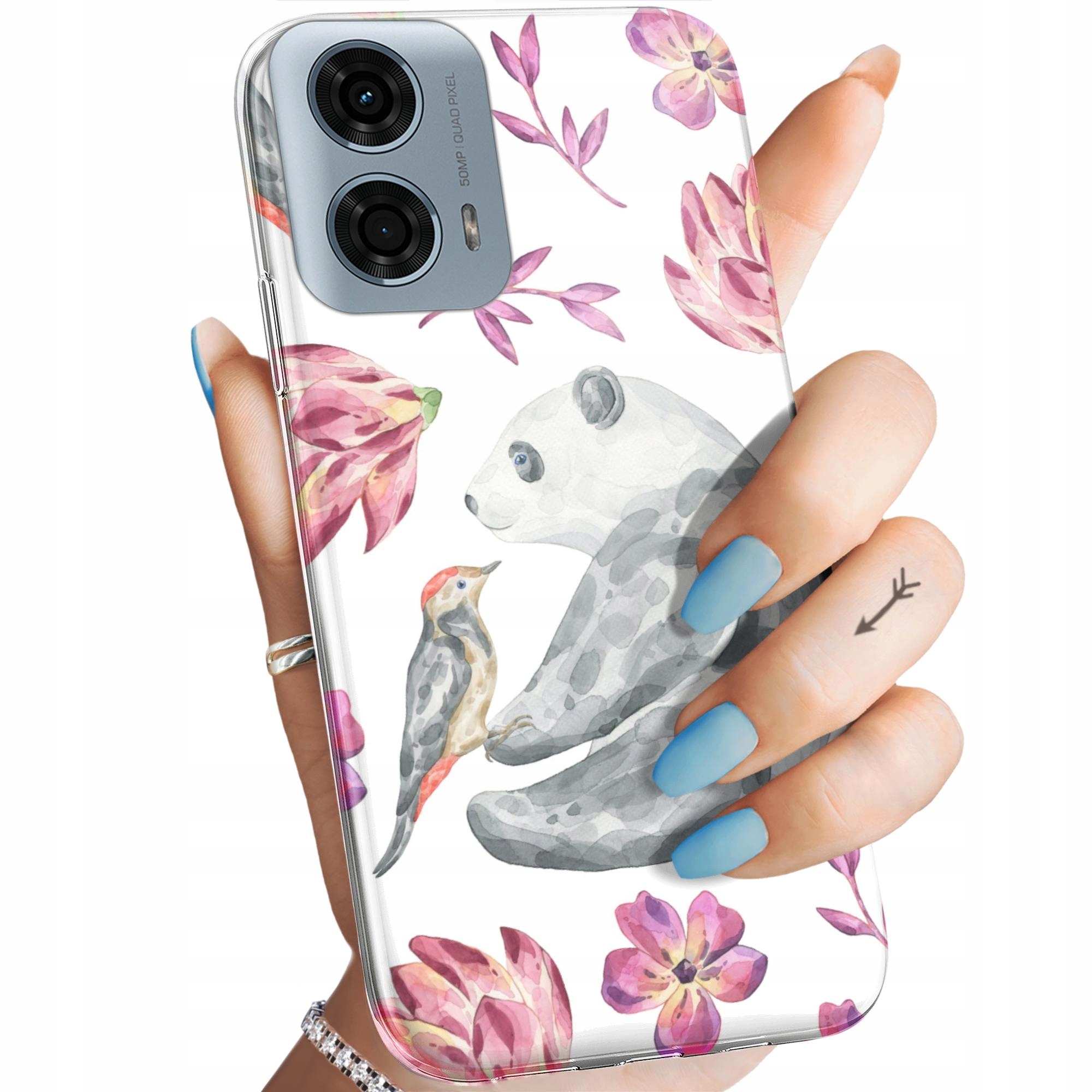 Tok Motorola Moto G24 G04 E14 Készülékhez Gyerek Mintás Tok