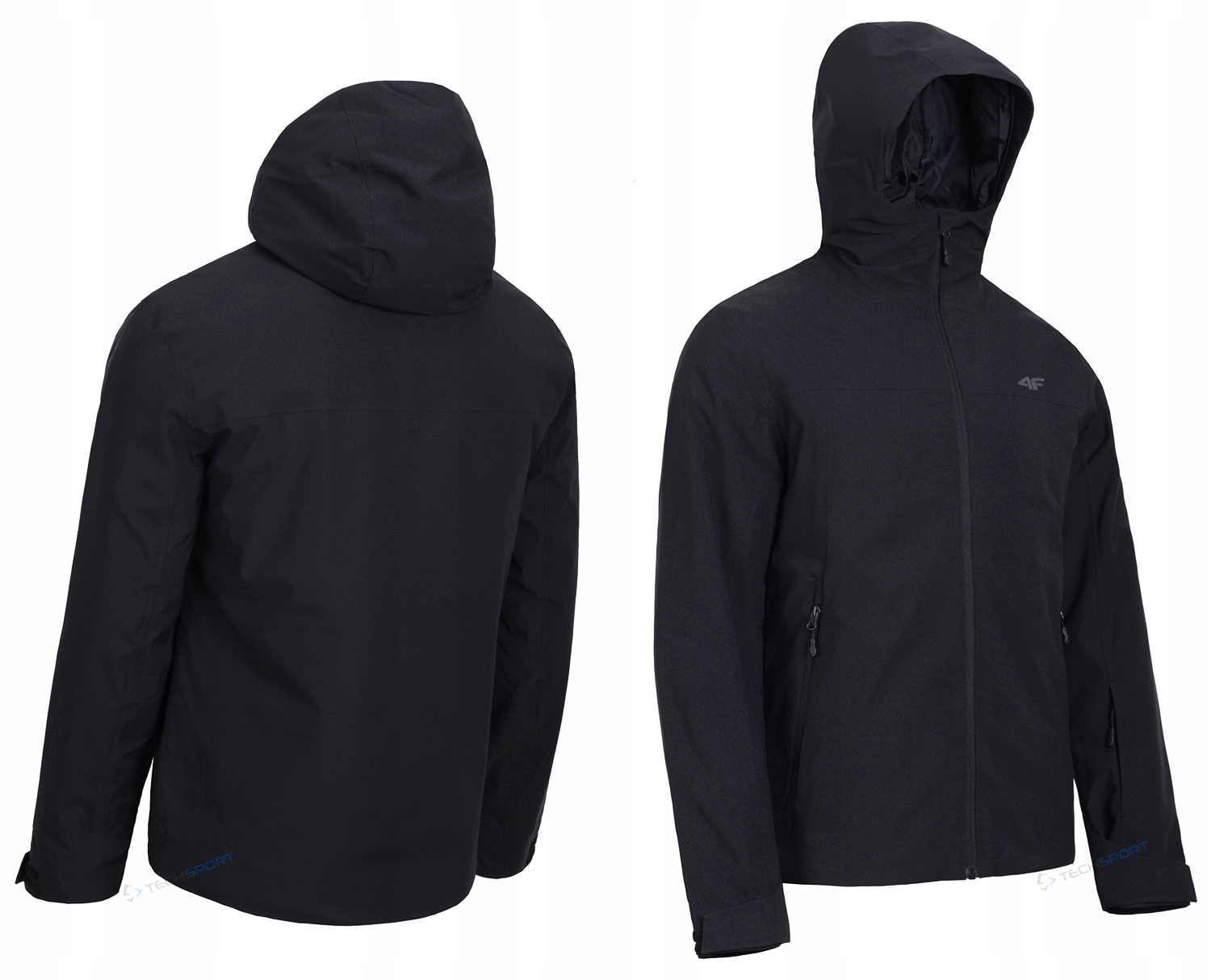 Zimní Bunda 4F S S Kapucí Zateplená Membrána 5000 Neo-dry Velká L