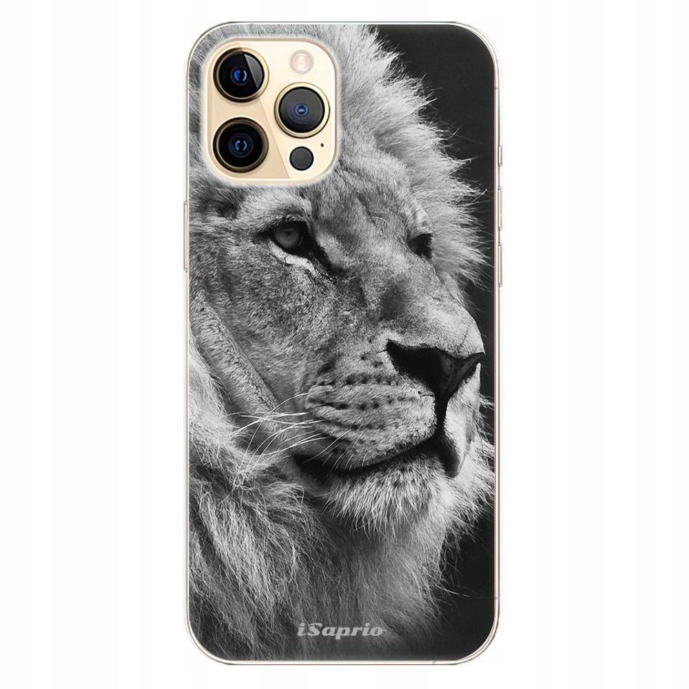 Silikonowe etui iSaprio Lion 10 do iPhone 12 Pro Max