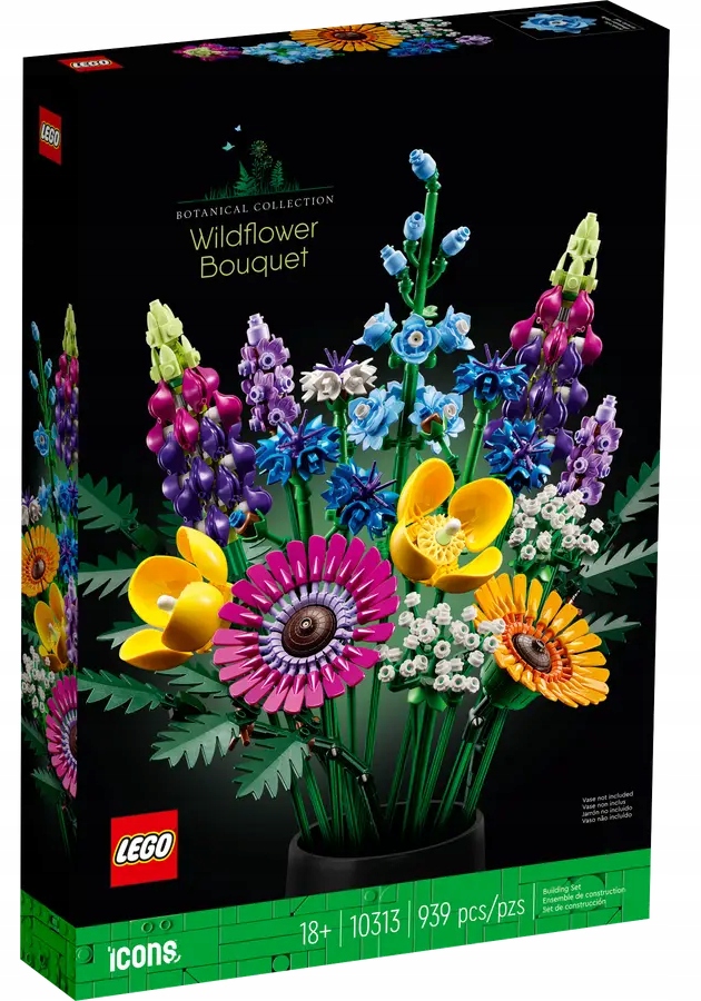 Kytice Z Polních Květů Lego – Botanická Kolekce – 10313