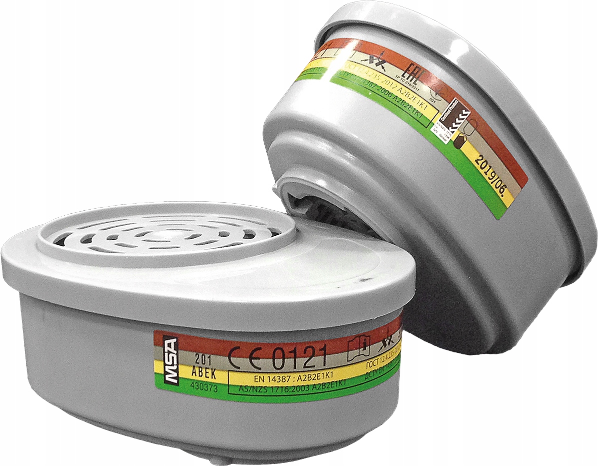 Pohlcovače pro polomasky a masky A2B2E1K1 2 ks