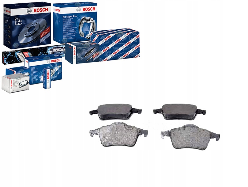 Brzdové Destičky Volvo Zadní S60 S80 Bosch