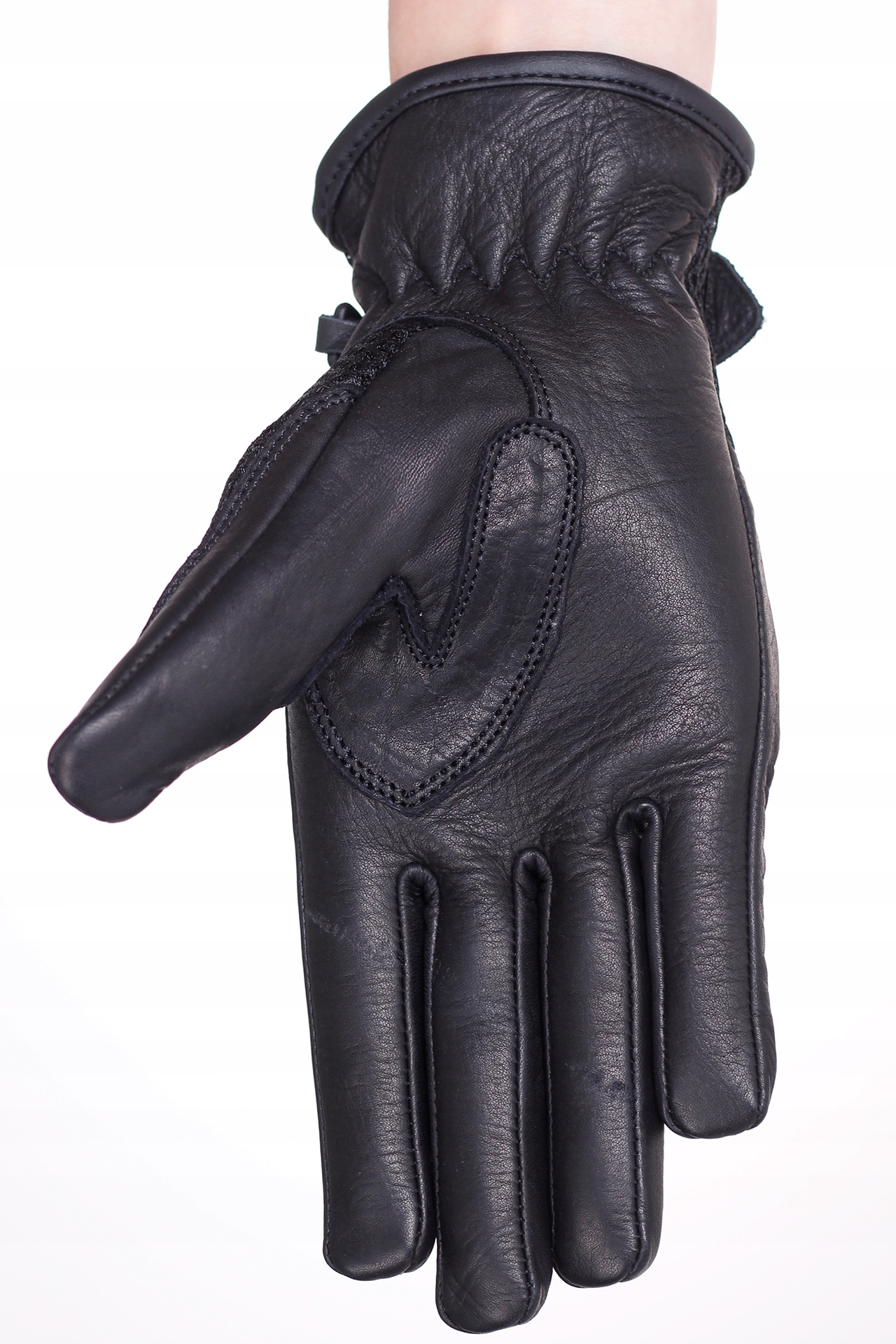 RĘKAWICE MOTOCYKLOWE DAMSKIE HUSAR LADY AIR czarne Numer katalogowy producenta M0848