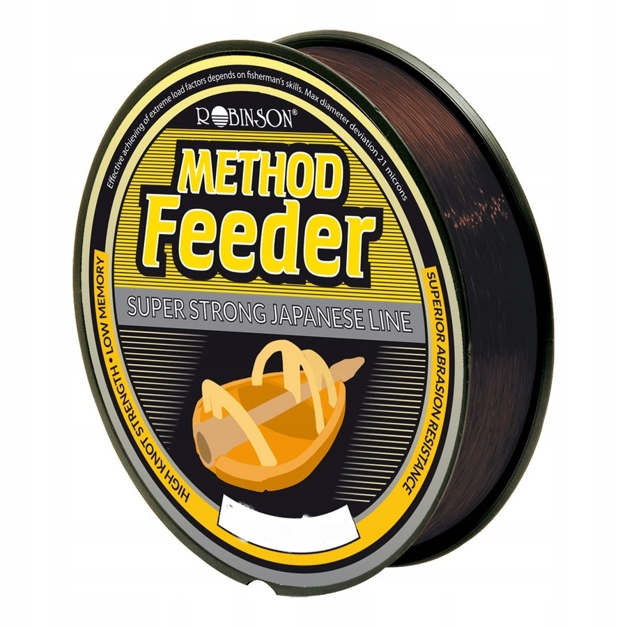 Żyłka Robinson Method Feeder 0,20/5,30kg/150m