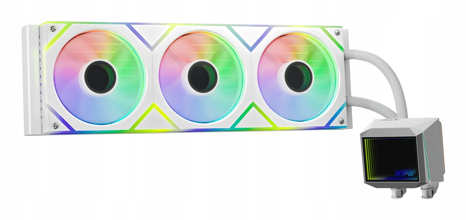Vodní chlazení Xpg Levante II 360 White