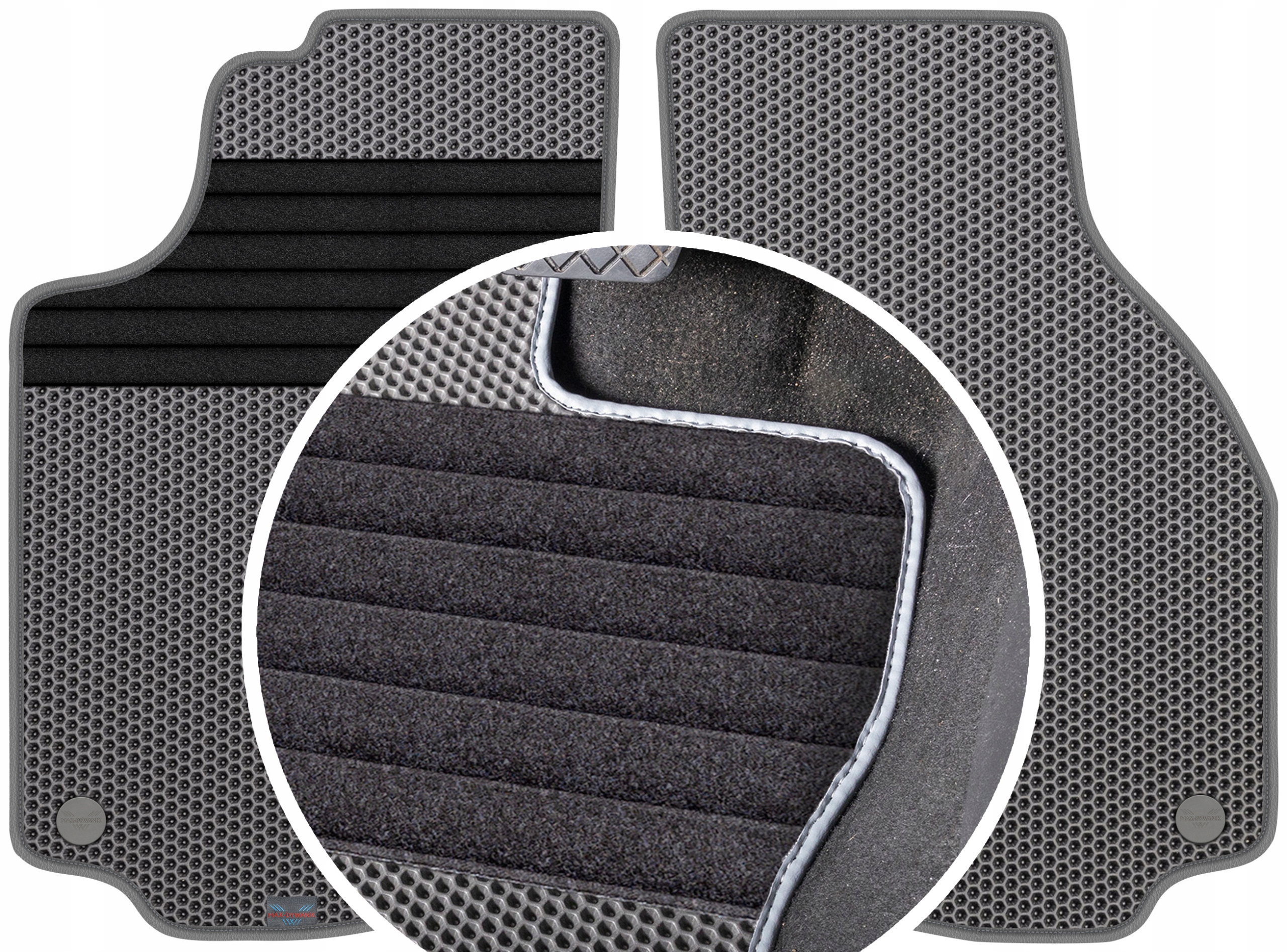Opel Combo C 2os 2001-2011 Gumové stierače do auta Eva