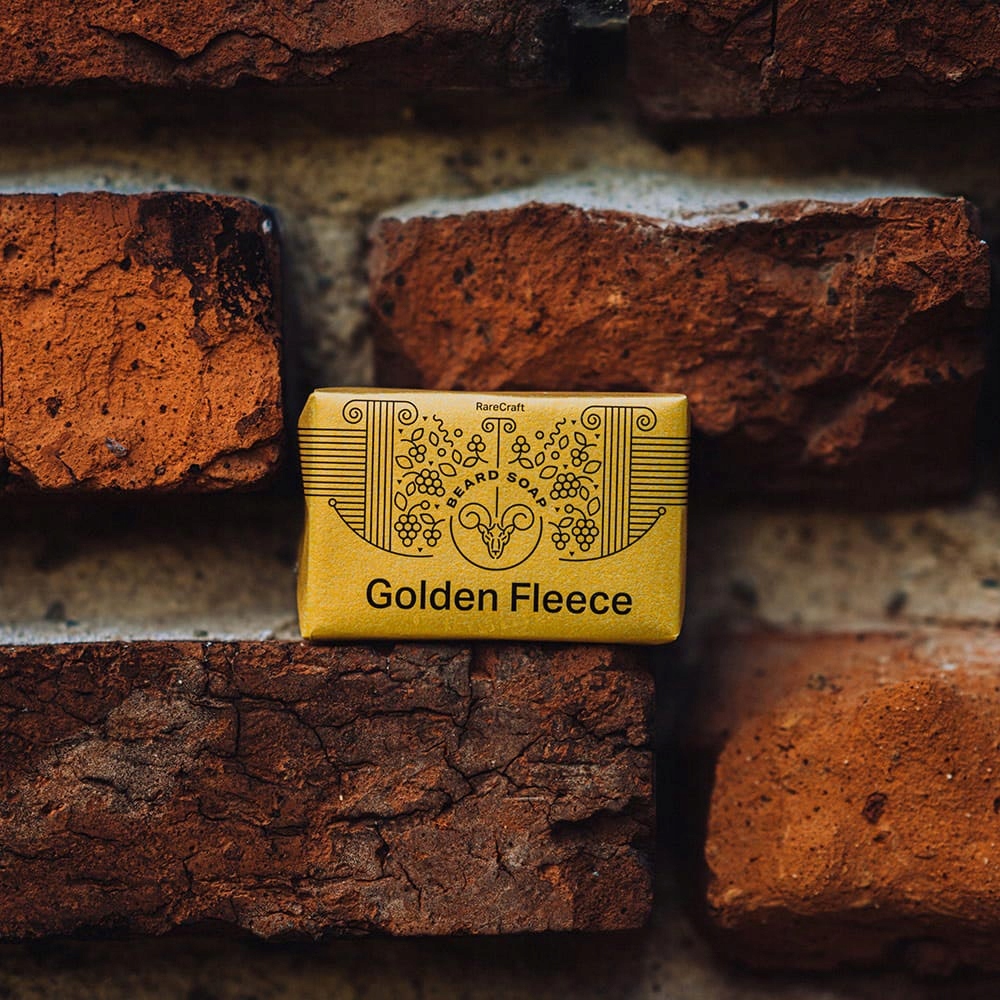 Mydło do brody RareCraft Golden Fleece 110g Typ skóry normalna