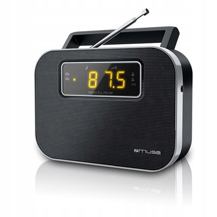 Muse M-081R Funkcja alarmu 2-pasmowy przenośny radiotelefon Pll Cza