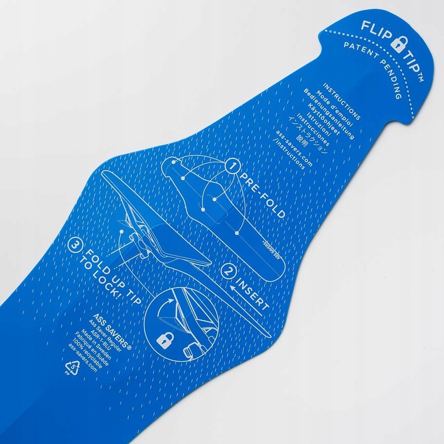 ASS SAVERS Błotnik Regular Bolt Rain Blue Marka Ass Savers