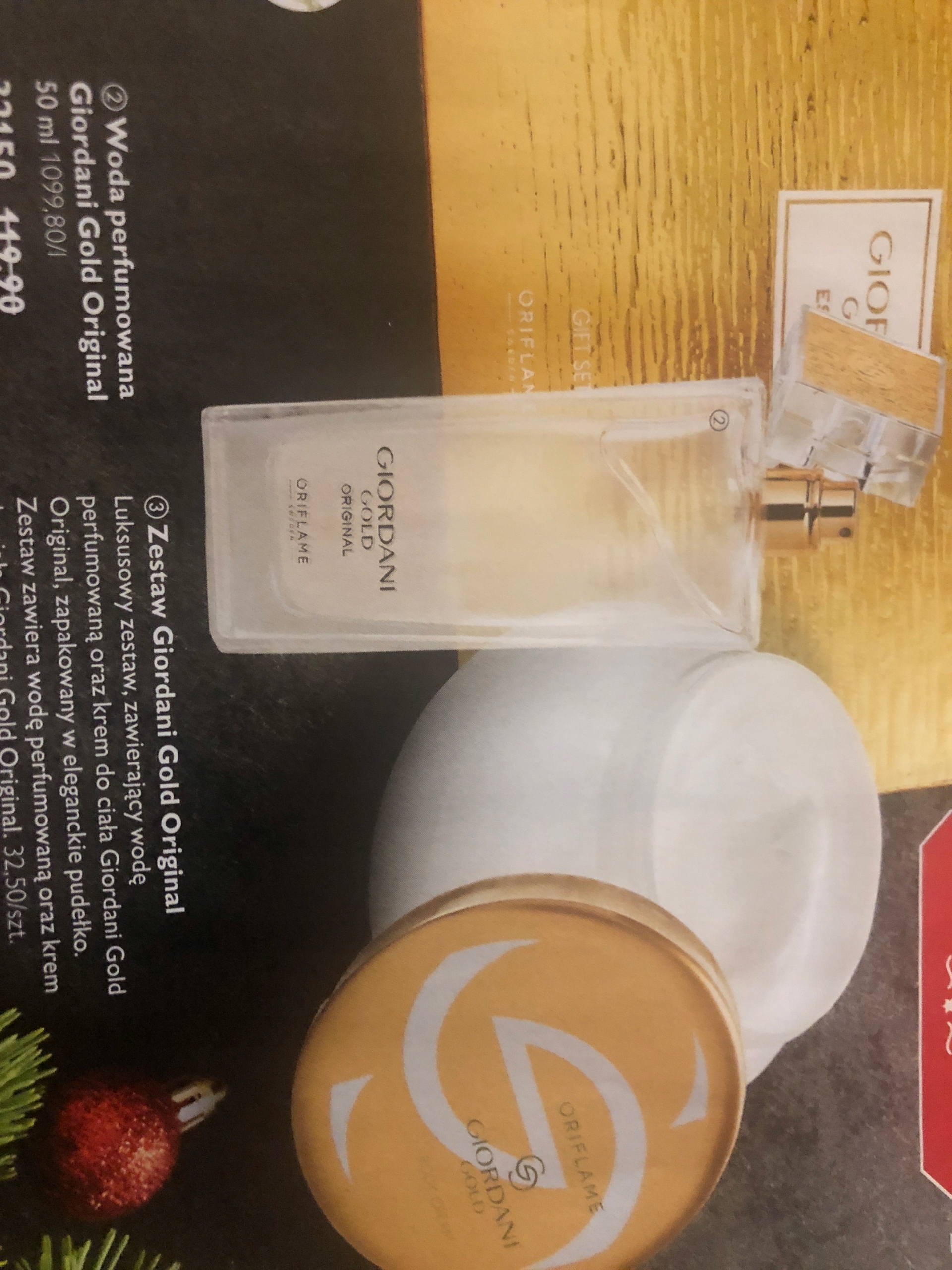 Giordani Gold Gift Set Zestaw unikat