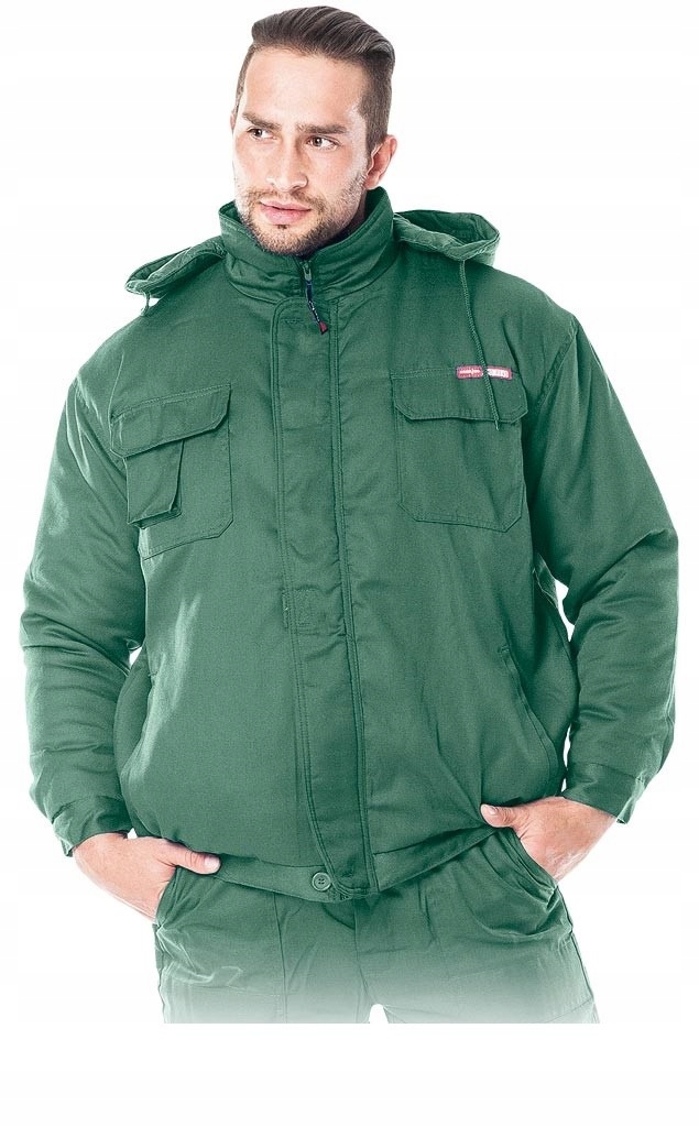 Zateplená Ochranná Bunda Reis Kmo-plus L Zelená