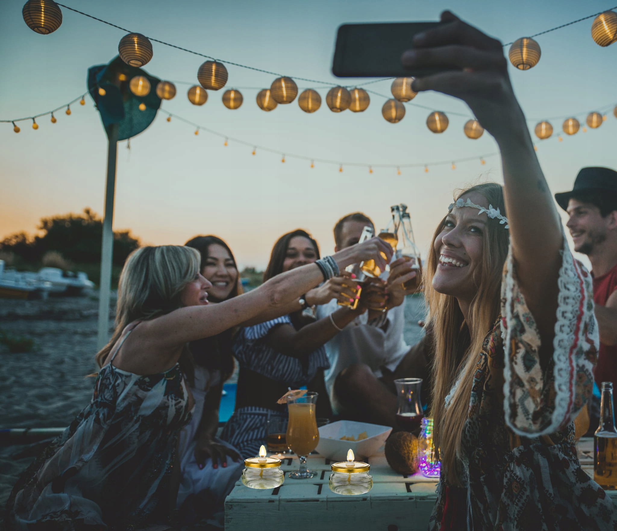 ZESTAW 2 LAMPY NAFTOWE LAMPION ŚWIECA +OLEJ +KNOT Kolor przezroczysty wielokolorowy