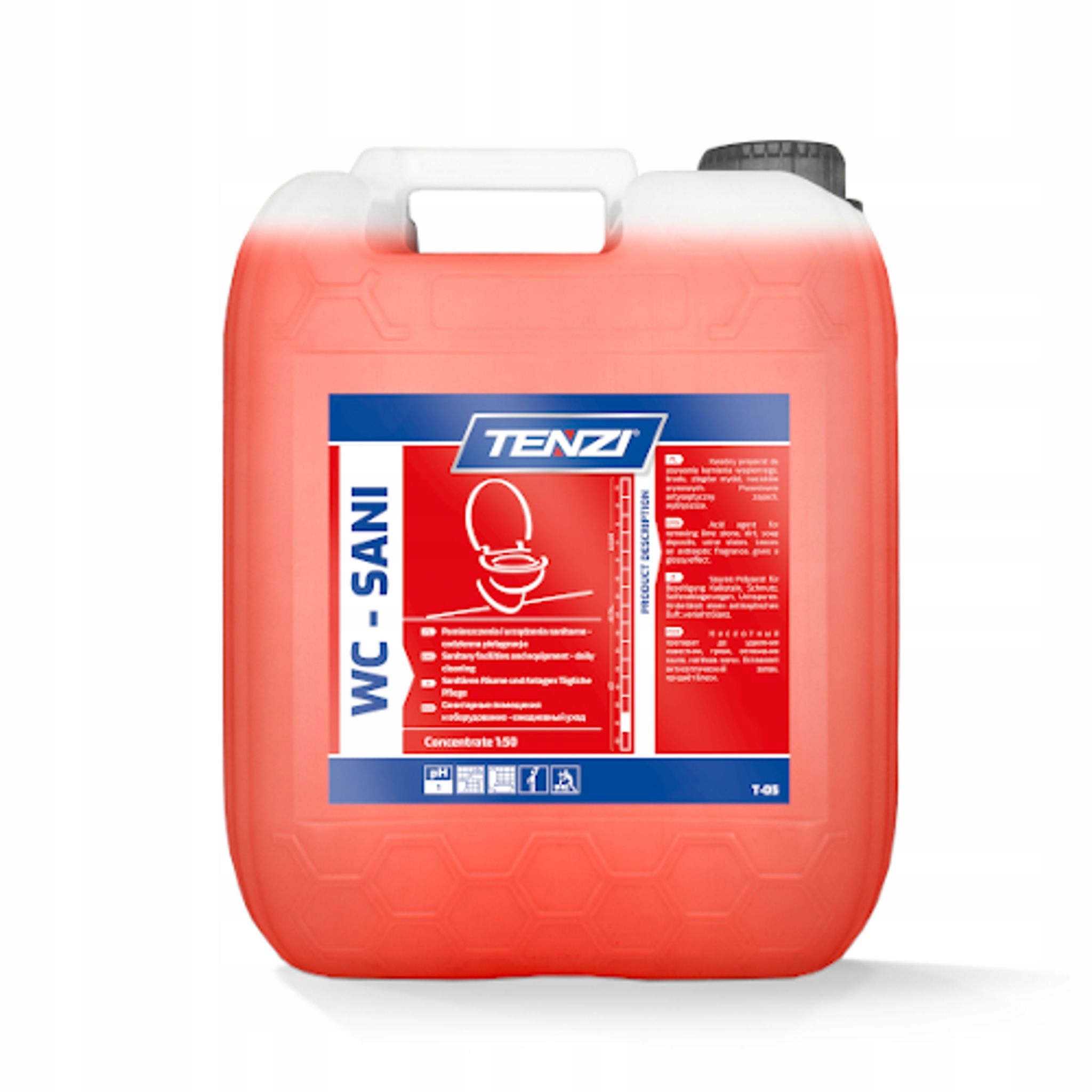 Levně Tekutý prostředek na mytí a čištění Toalet Tenzi Wc Sani T05/005 5L