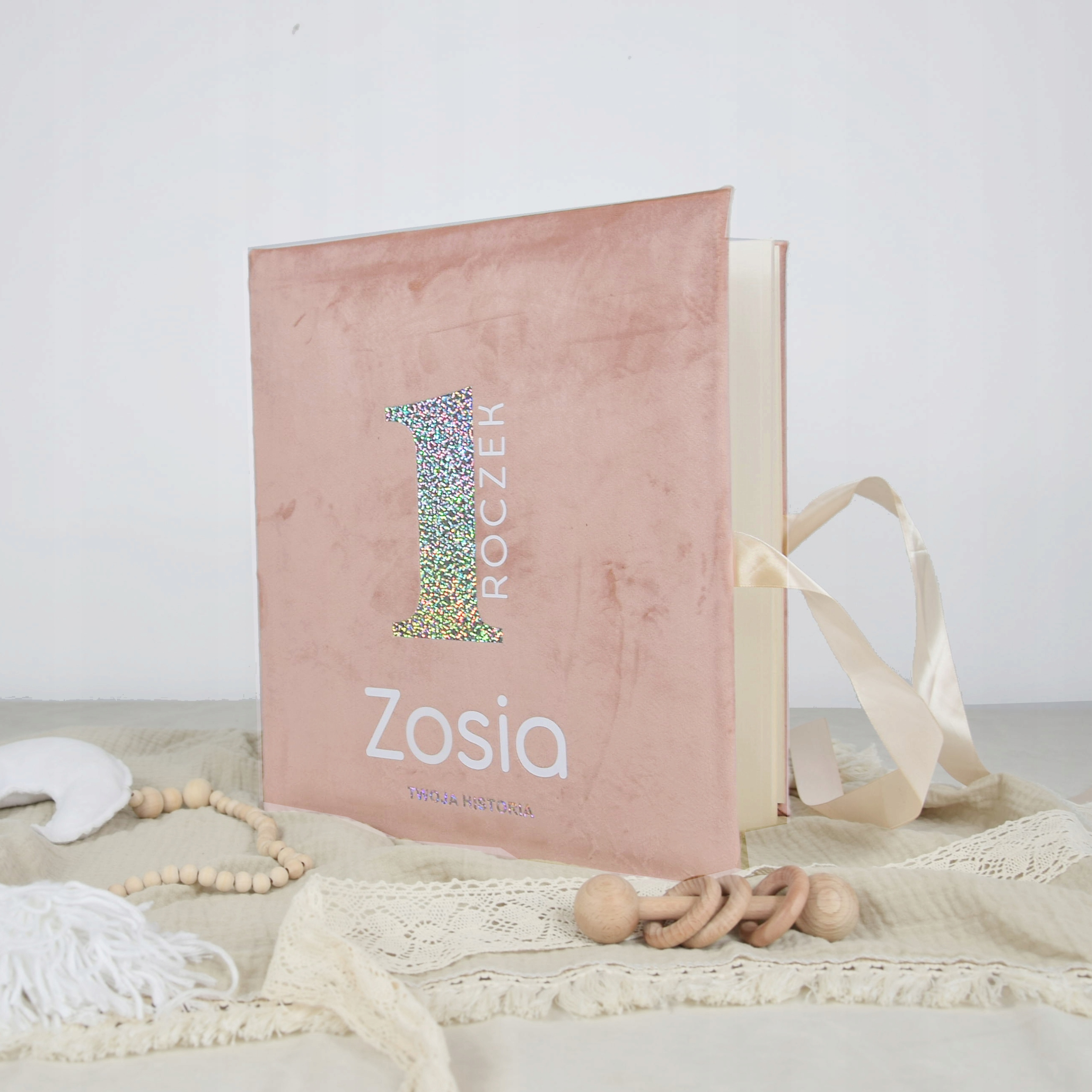 Album welurowy 60 stron CHRZEST ROCZEK PAMIĄTKA RÓ Kod producenta ALBUM WELUROWY