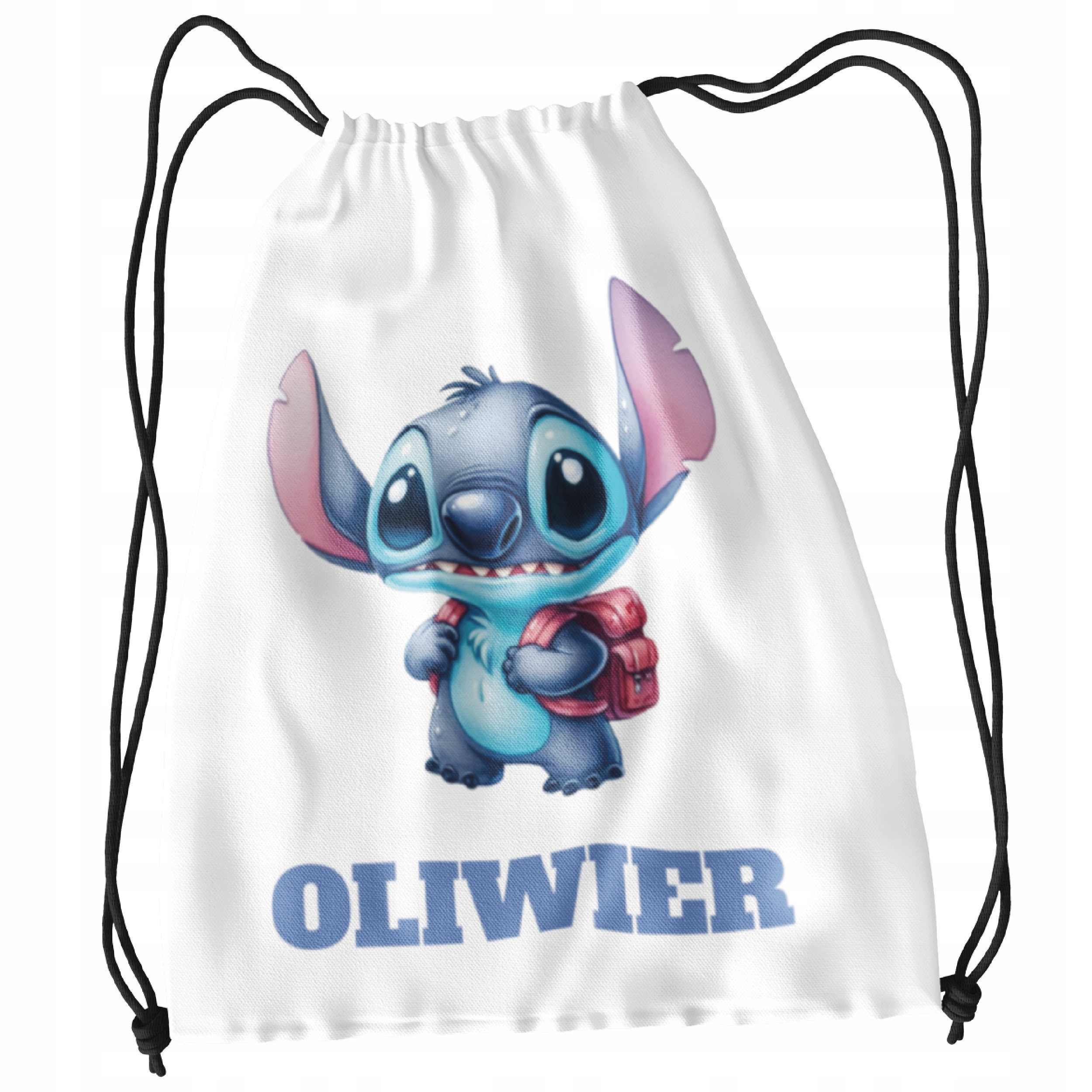 STITCH SZKOŁA PRZEDSZKOLNY WOREK + IMIĘ WZORY PREZENT DZIECKO