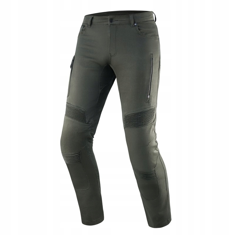 Motocyklové džínsy Rebelhorn Vandal Twill Olive 28/34