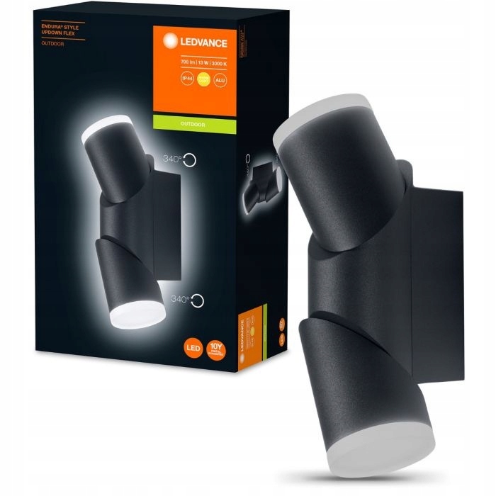 Ledvance Led nástenné svietidlo Pohyblivé 13W