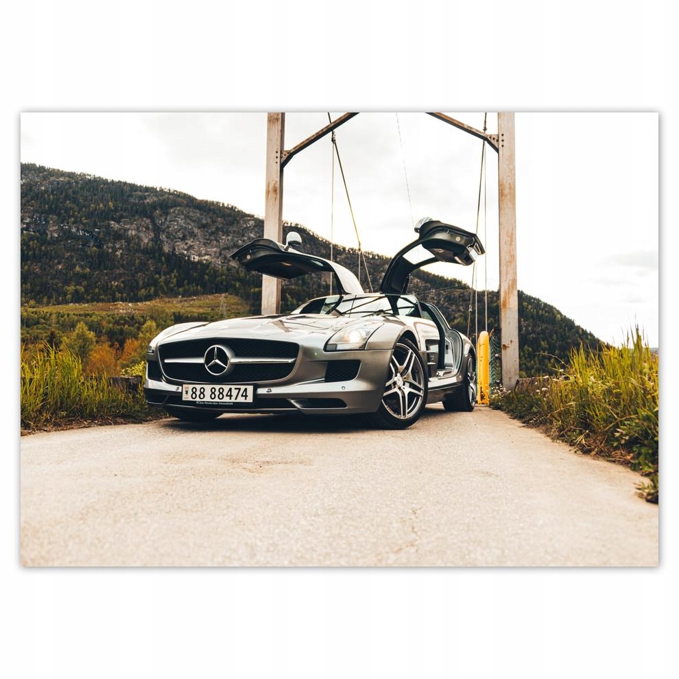 

Naklejki 70x50 Mercedes Samochód Auto