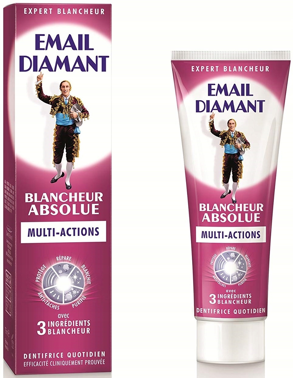 EMAIL DIAMANT BLANCHEUR ABSOLUE BIELIACA PASTA 75ml