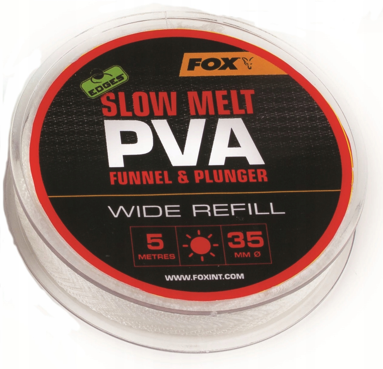 Fox Slow Melt Pva Funnel & Plunger Wide Refil 5m/35mm