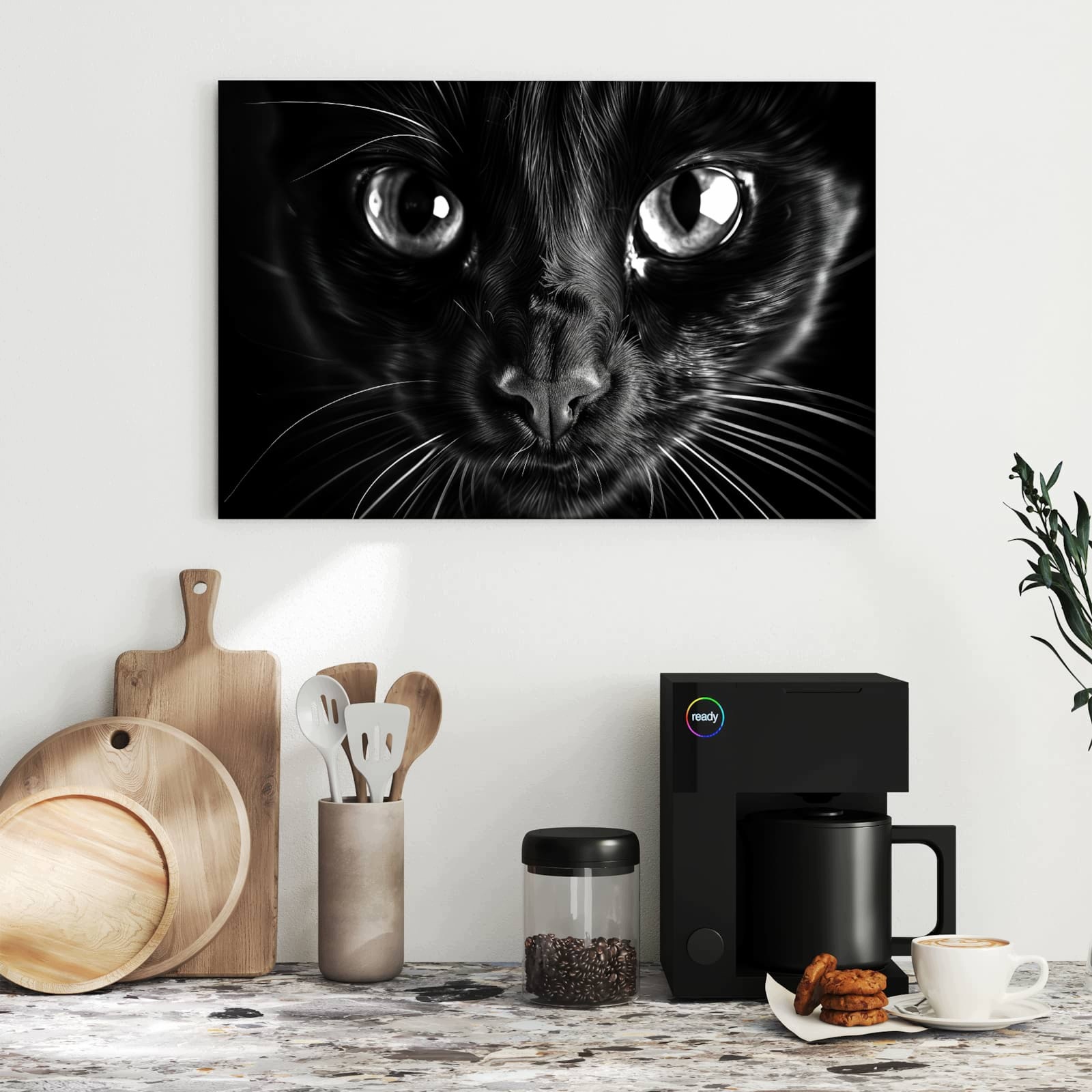 Magnetická tabule Kočičí Tvář 60 × 40 cm