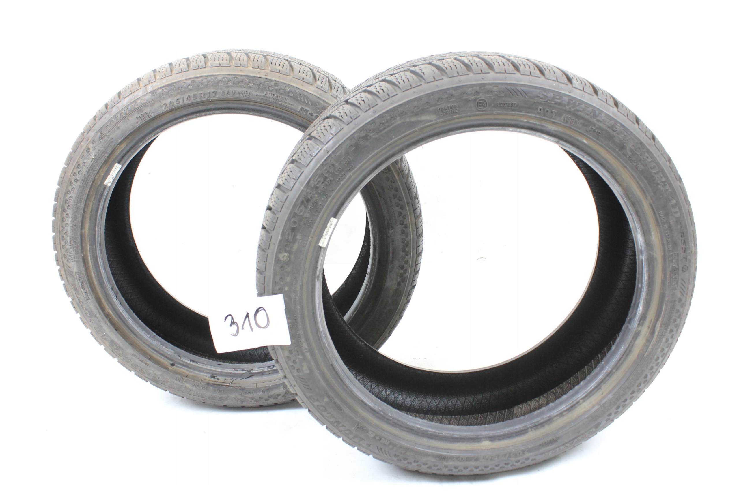 205/45R17 OPONY ZIMOWE DUNLOP SP WINTER SPORT 4D 2017r 7,2mm Marka Dunlop