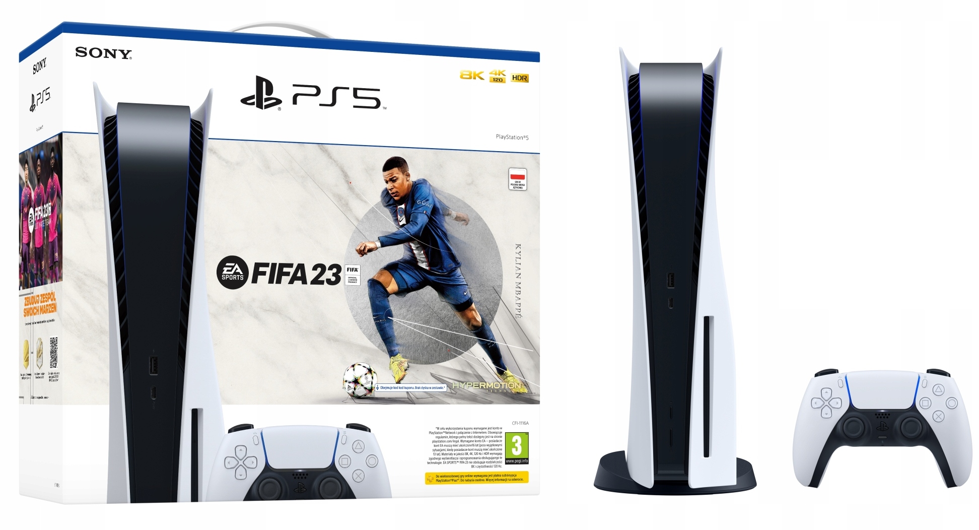 

Konsola Playstation 5 Gra PS5 Fifa 23