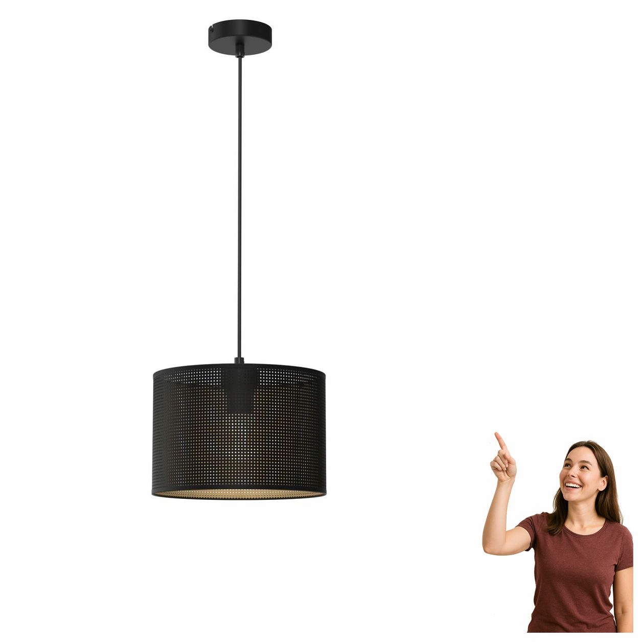 Závěsná ažurová lampa Loft Shade 5251 Luminex