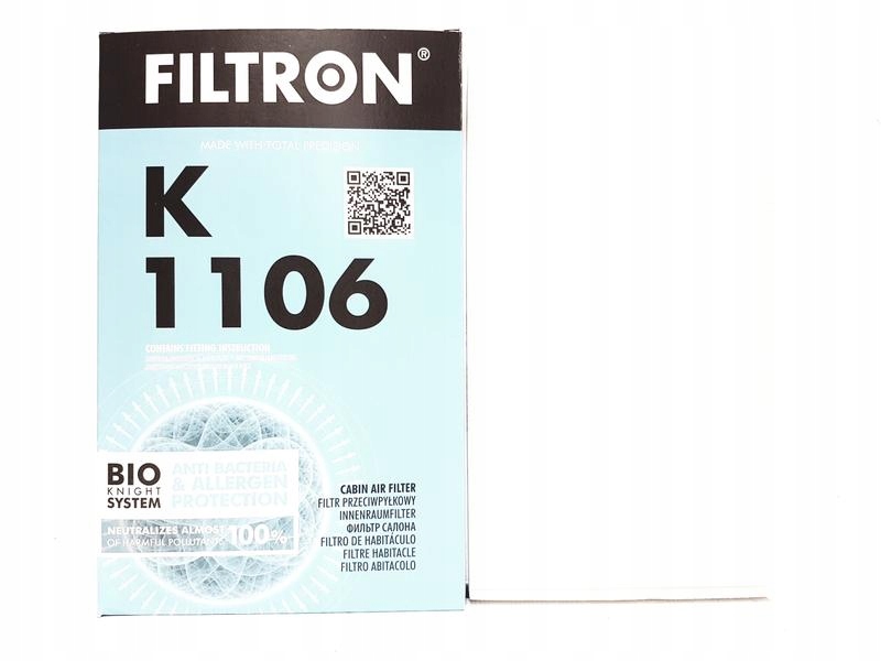 

Filtron Filtr Kabinowy K1106 Mercedes C W203 CLC
