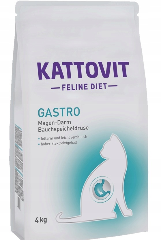 Kattovit Feline Diet Gastro dla kota 4kg