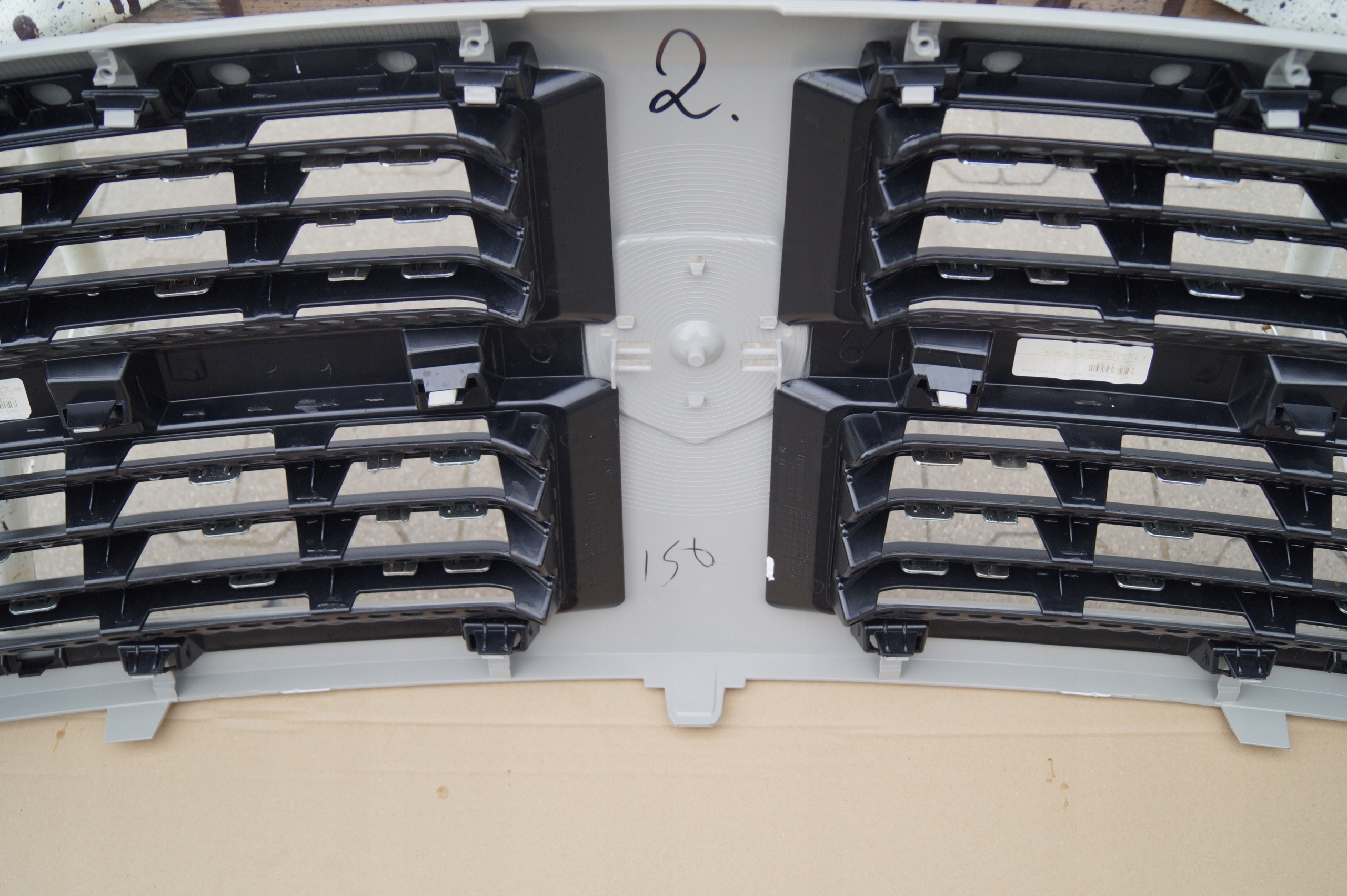 front PREKLADgrill grill front bumper DODGE RAM 1500 13DSAC0010B 13DS3B3010AC