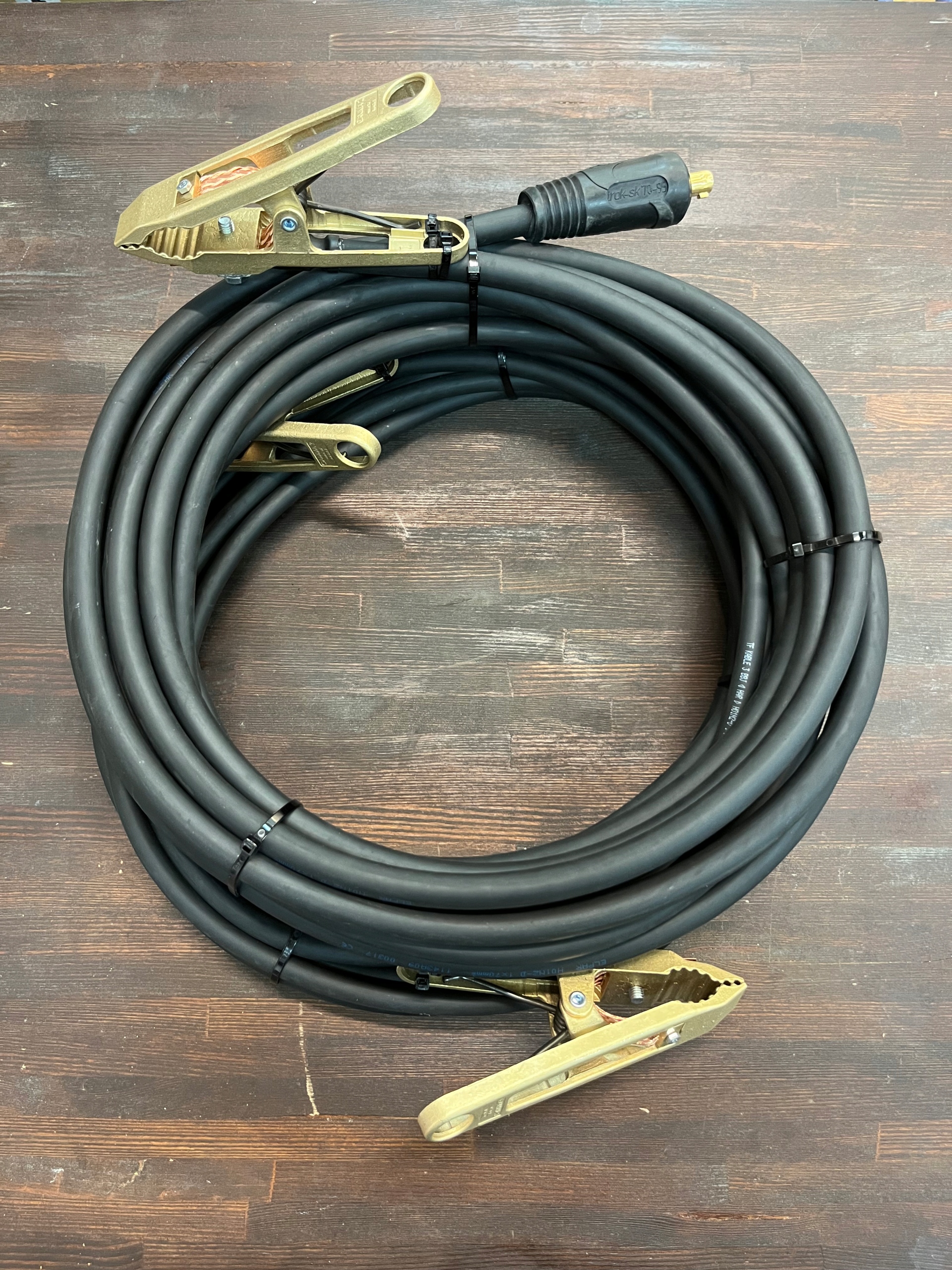 Przewód masy 50mm2 8m + wtyk + zacisk mosiężny Marka inny