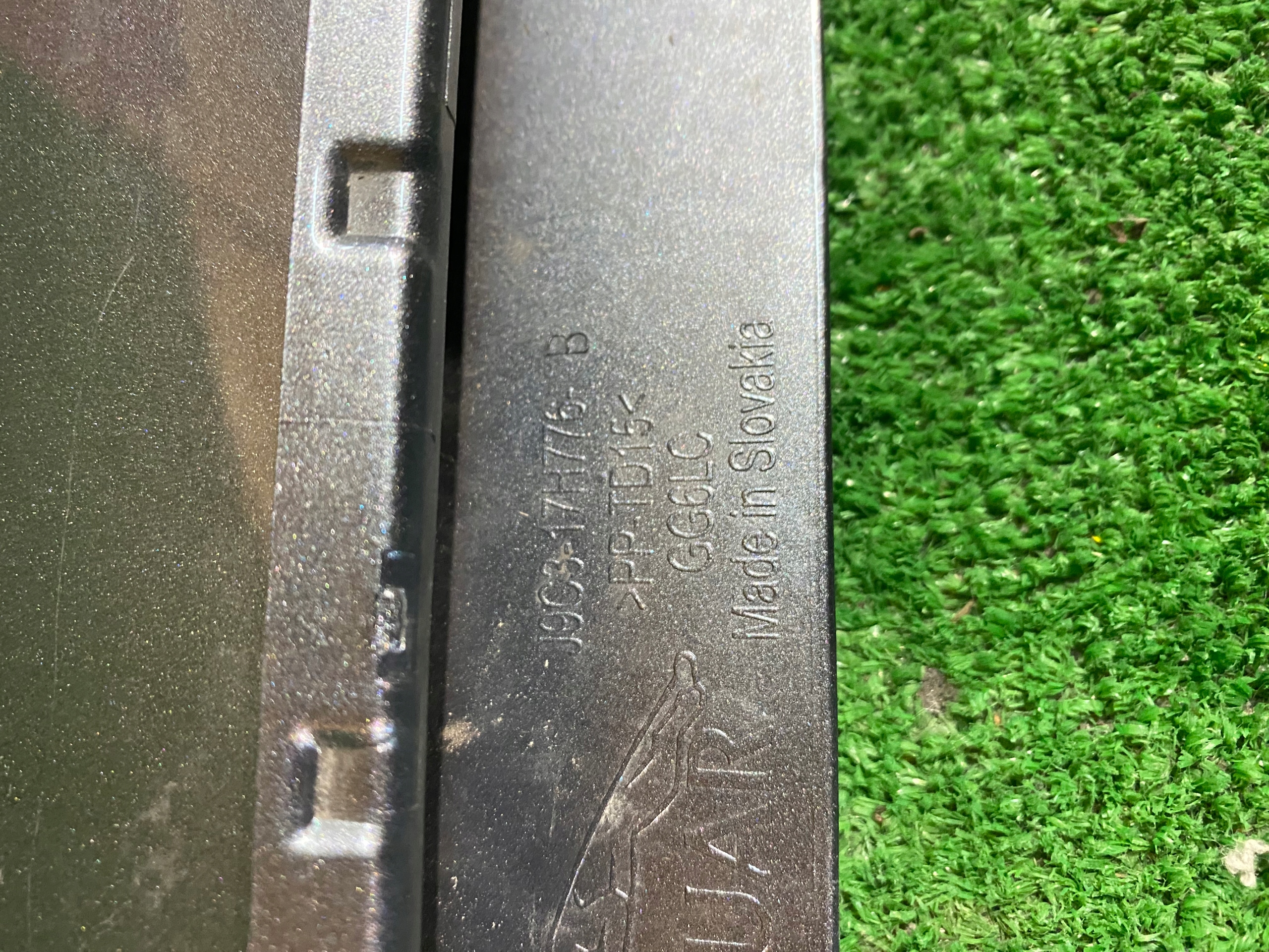 spoiler of a bumper rear rear part cap JAGUAR E-PACE NR.0059
