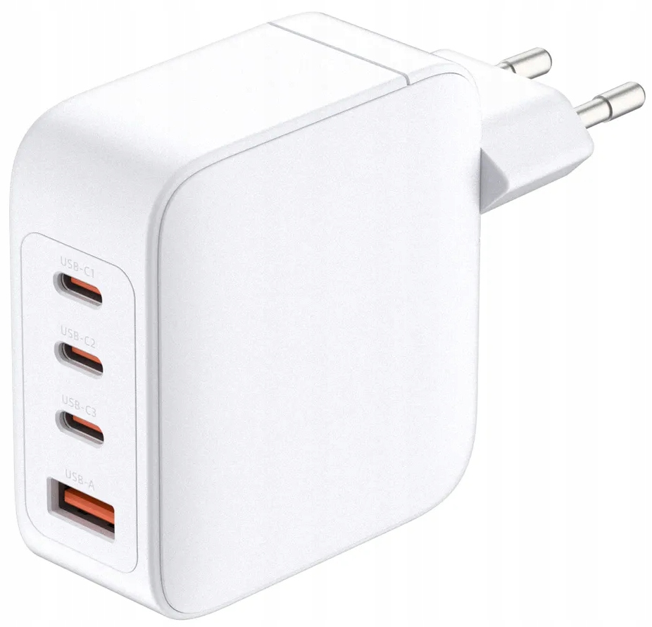 Rýchla Sieťová nabíjačka adaptér D-link 140W GaN 3x Usb-c Usb PD3.1 QC4.0