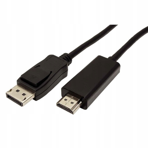 Kabel DisplayPort (męski) Hdmi (męski) czarny