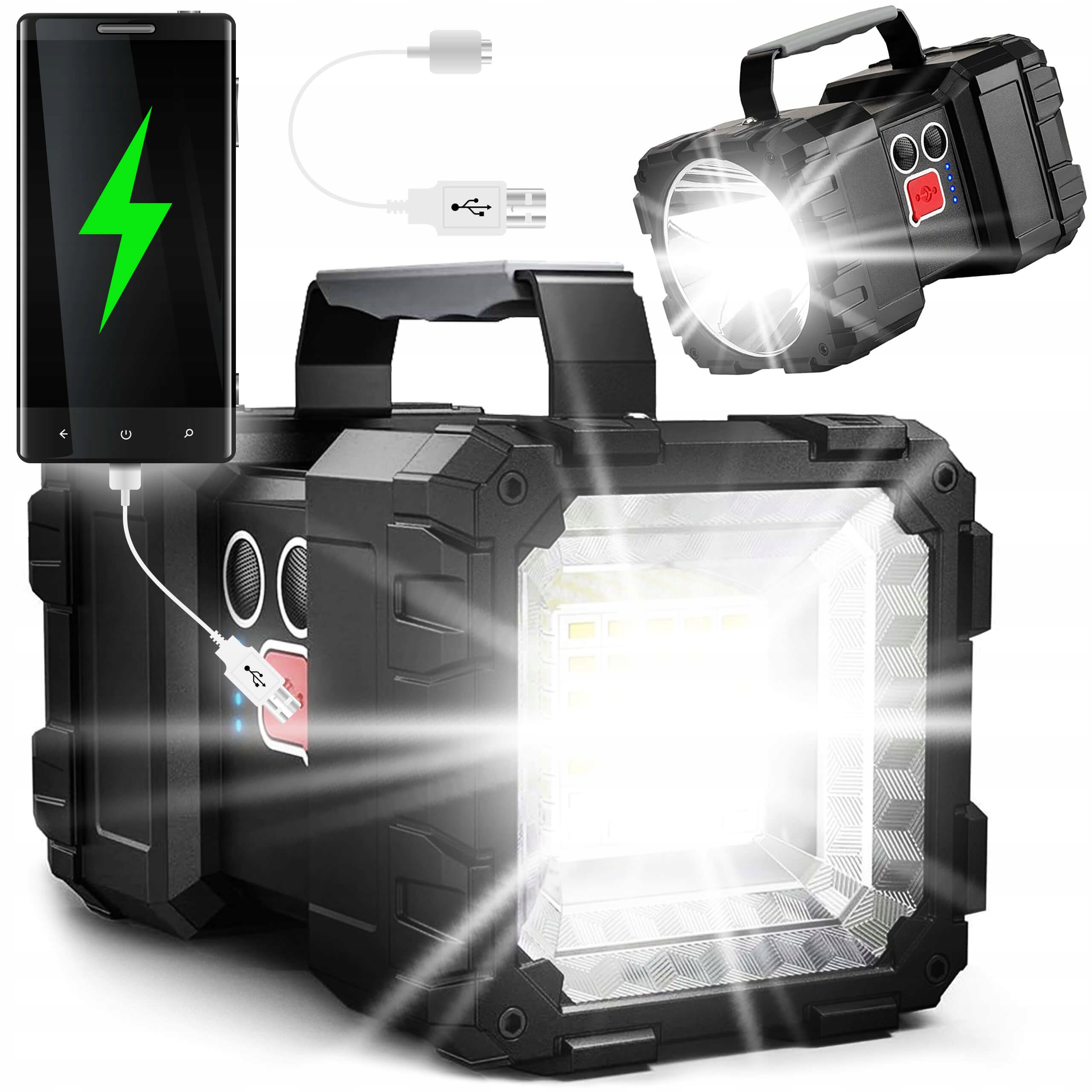 СВІТЛОДІОДНИЙ ЛІХТАРИК POWERBANK