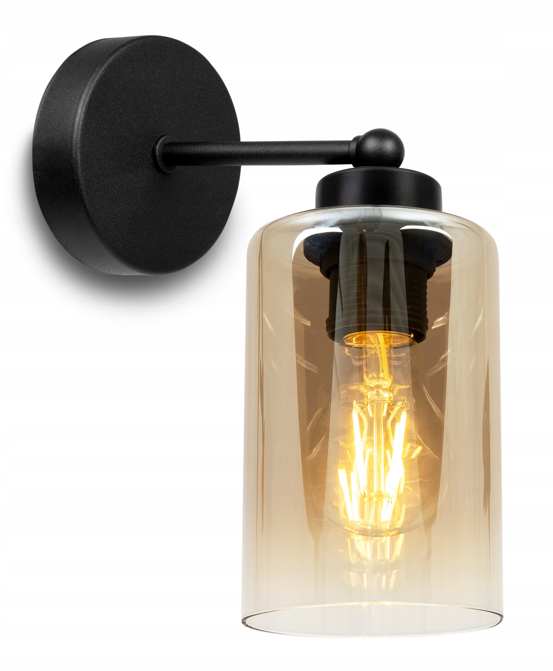 Wyjątkowa Lampa Knkiet Szklany Klosz