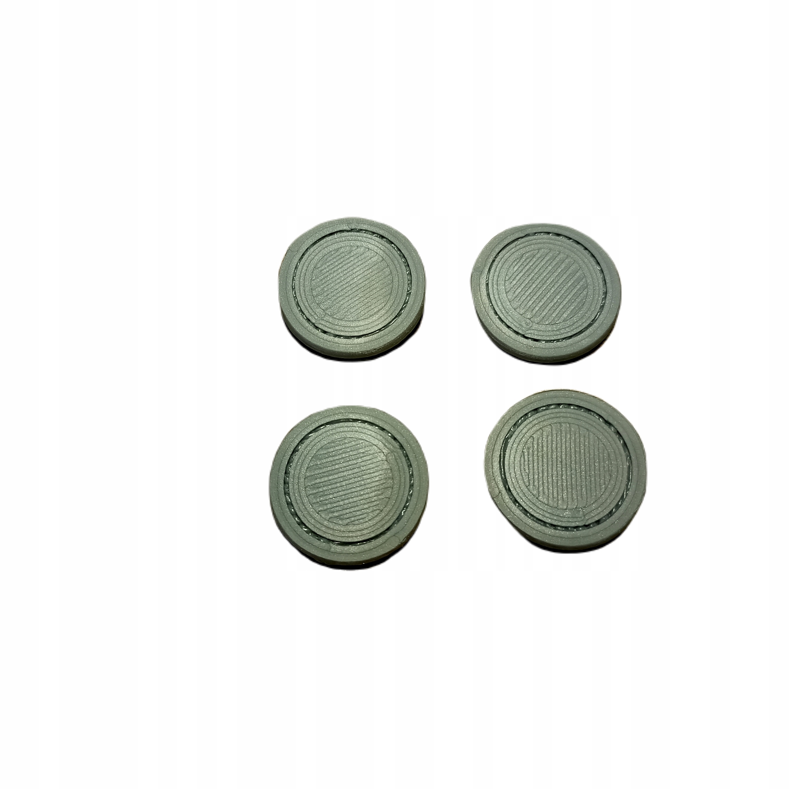 

4x Zaślepka czujnika parkowania V2, srebrne