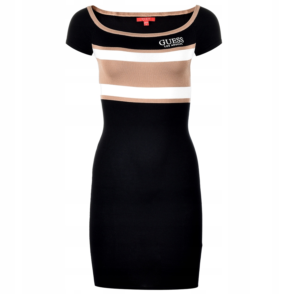 Šaty Guess Nia Logo Dress Q1VK14 Z0612