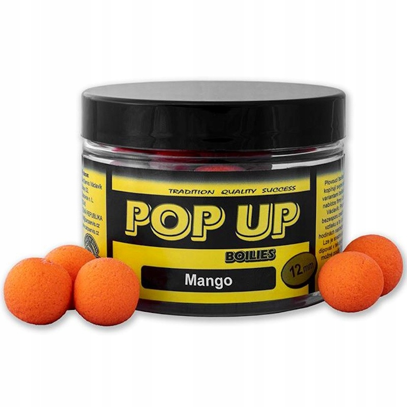 Karpiowe Kulki Haczykowe Carp Servis Vaclavik Pop Up Mango 12mm 40g