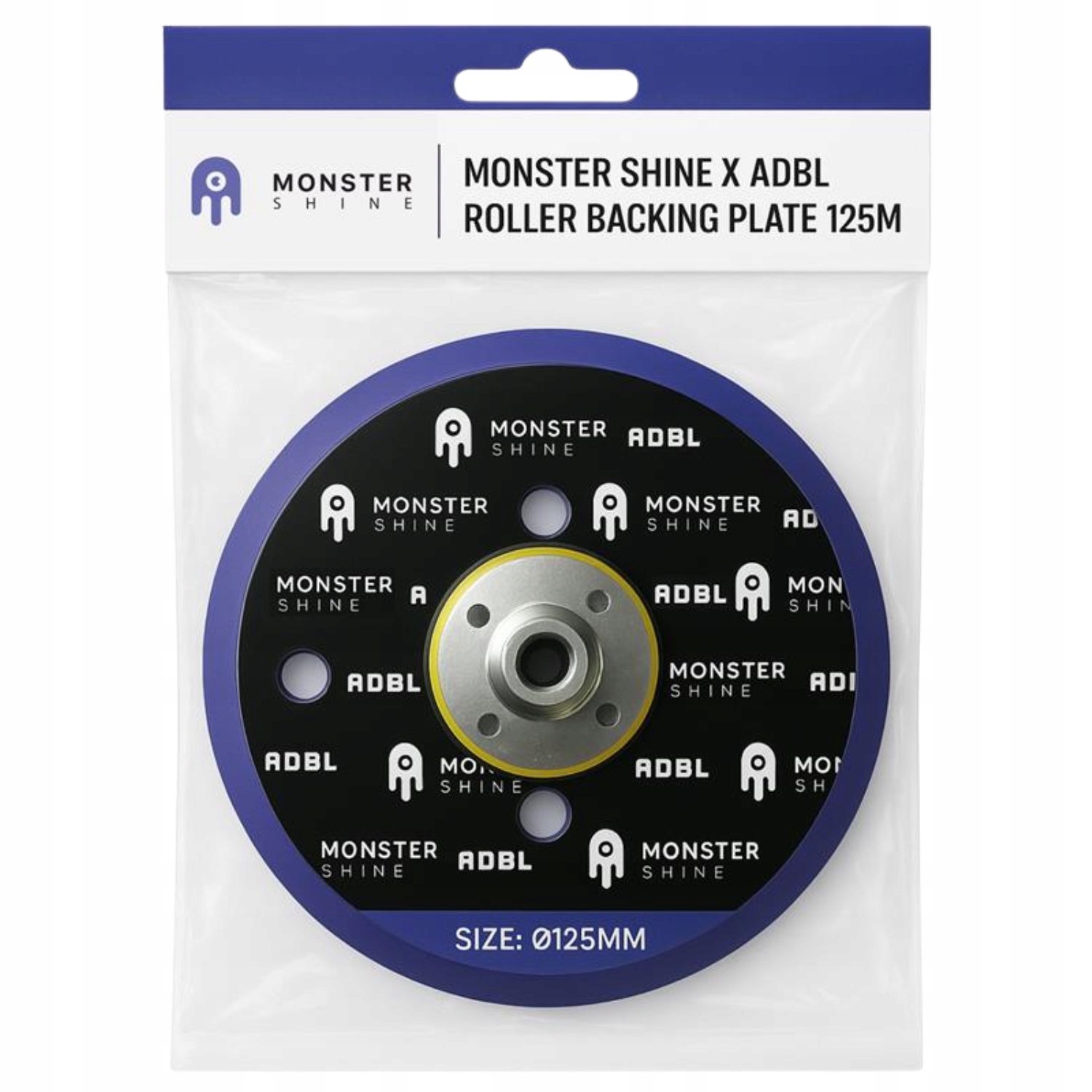 Talerz Oporowy Monster Shine x Adbl Backing Plate 125mm Do Maszyny d09125