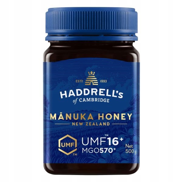 Haddrell's Miód Manuka UMF16+ MGO570+ 500 g