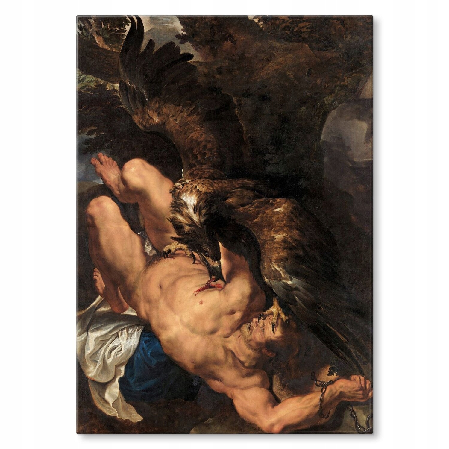 Kovový plakát Prometheus Rubens Szyld Plech 42 x 59,4 cm Dárek